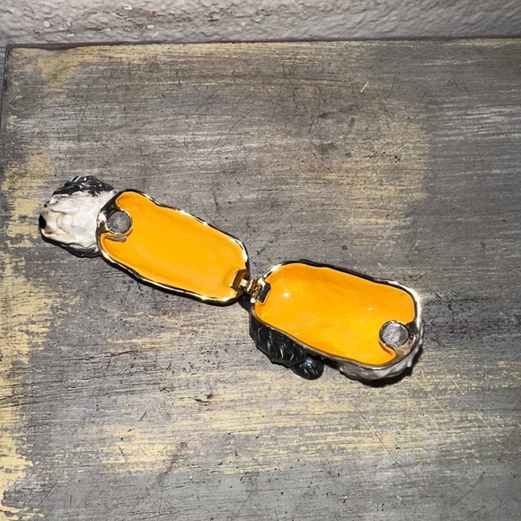 Old English Sheepdog Enamel Hinged Trinket Box - Picture 6 of 6